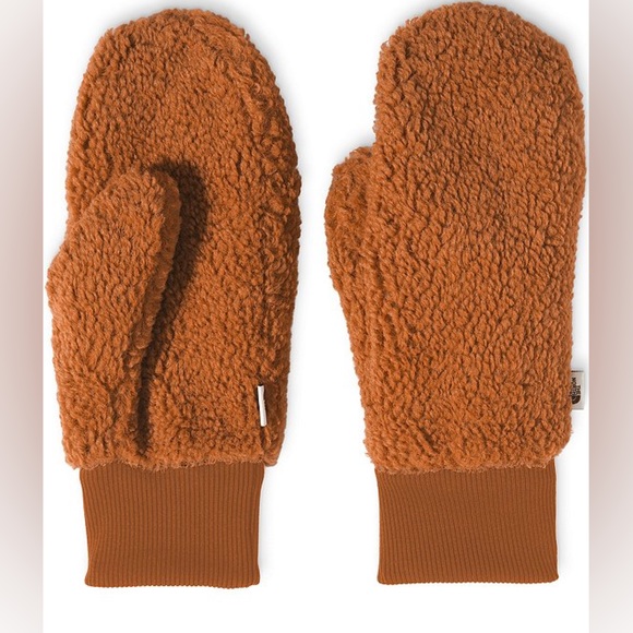 north face sherpa mittens